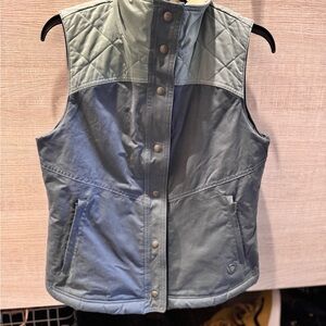Kuhl Women's Vest in Blue and Gray
